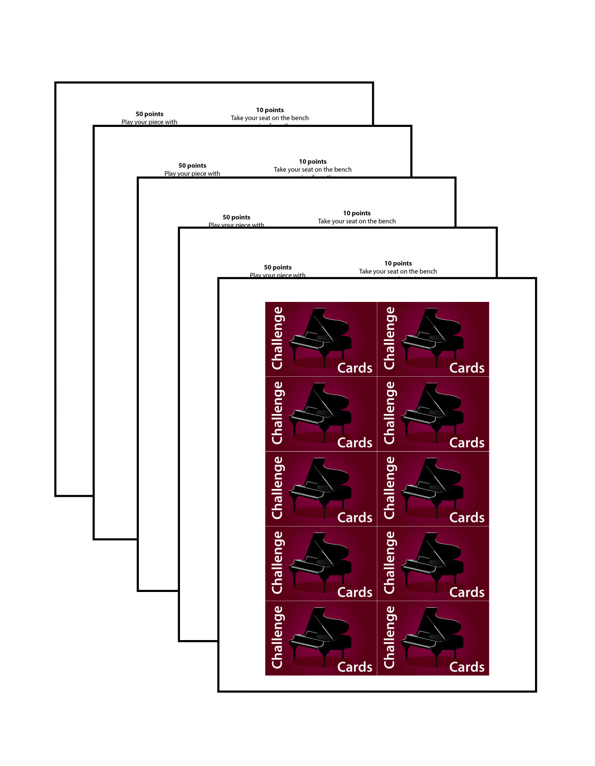 Slurs and Ladders: The Recital Prep Game