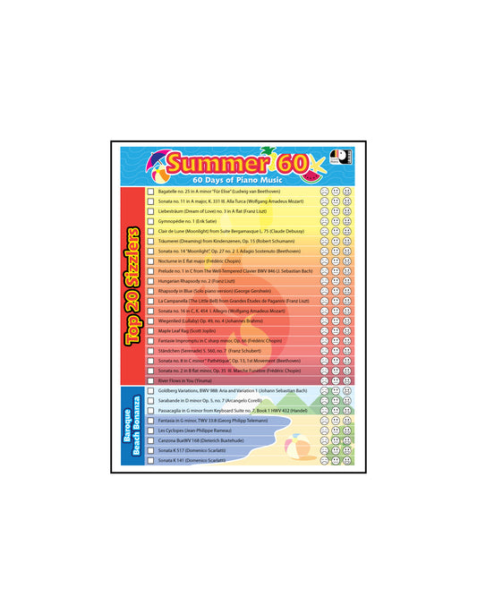 Summer 60 (60 Days of Piano Music)