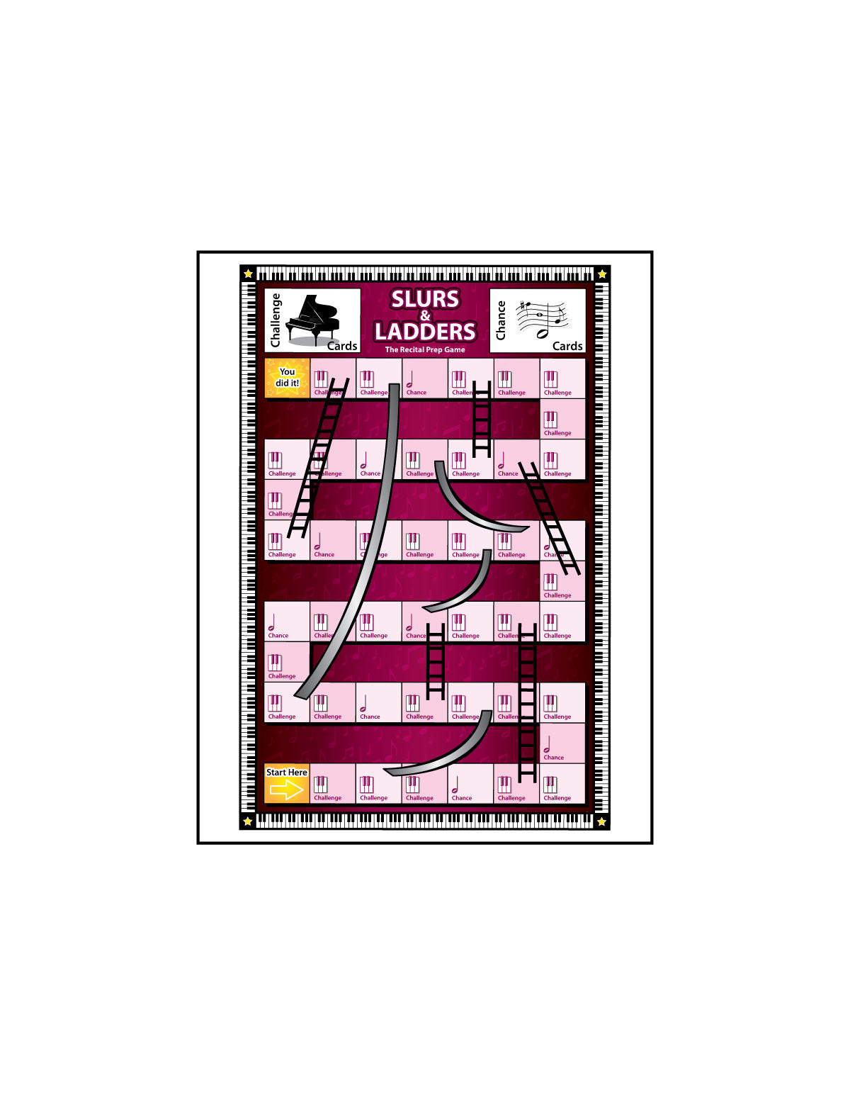 Slurs and Ladders: The Recital Prep Game
