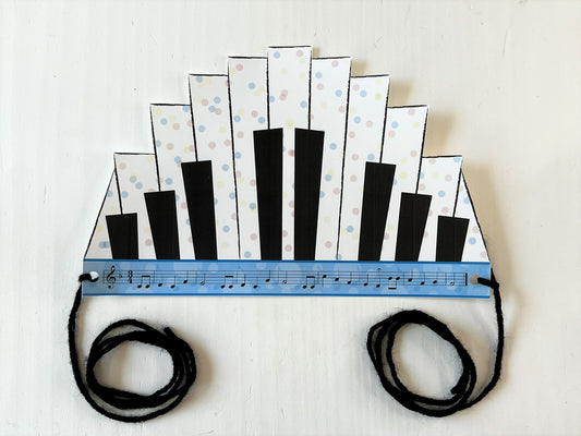 Piano Birthday Crown
